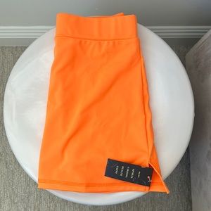 Brand New Women’s Orange Tennis Skirt
